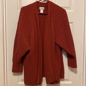 Rust colored Cardigan XL
